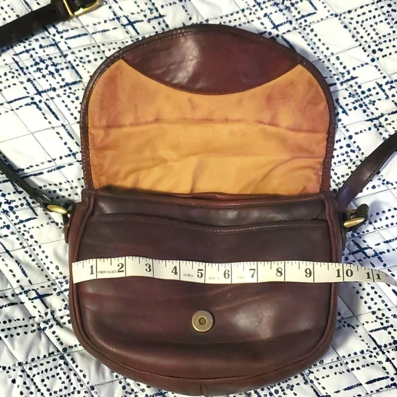 Vintage Australian Cowhide Leather Shoulder Bag - Picture 2 of 8